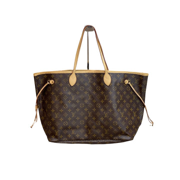Louis-Vuitton Monogram Neverfull GM Coated Canvas GHW