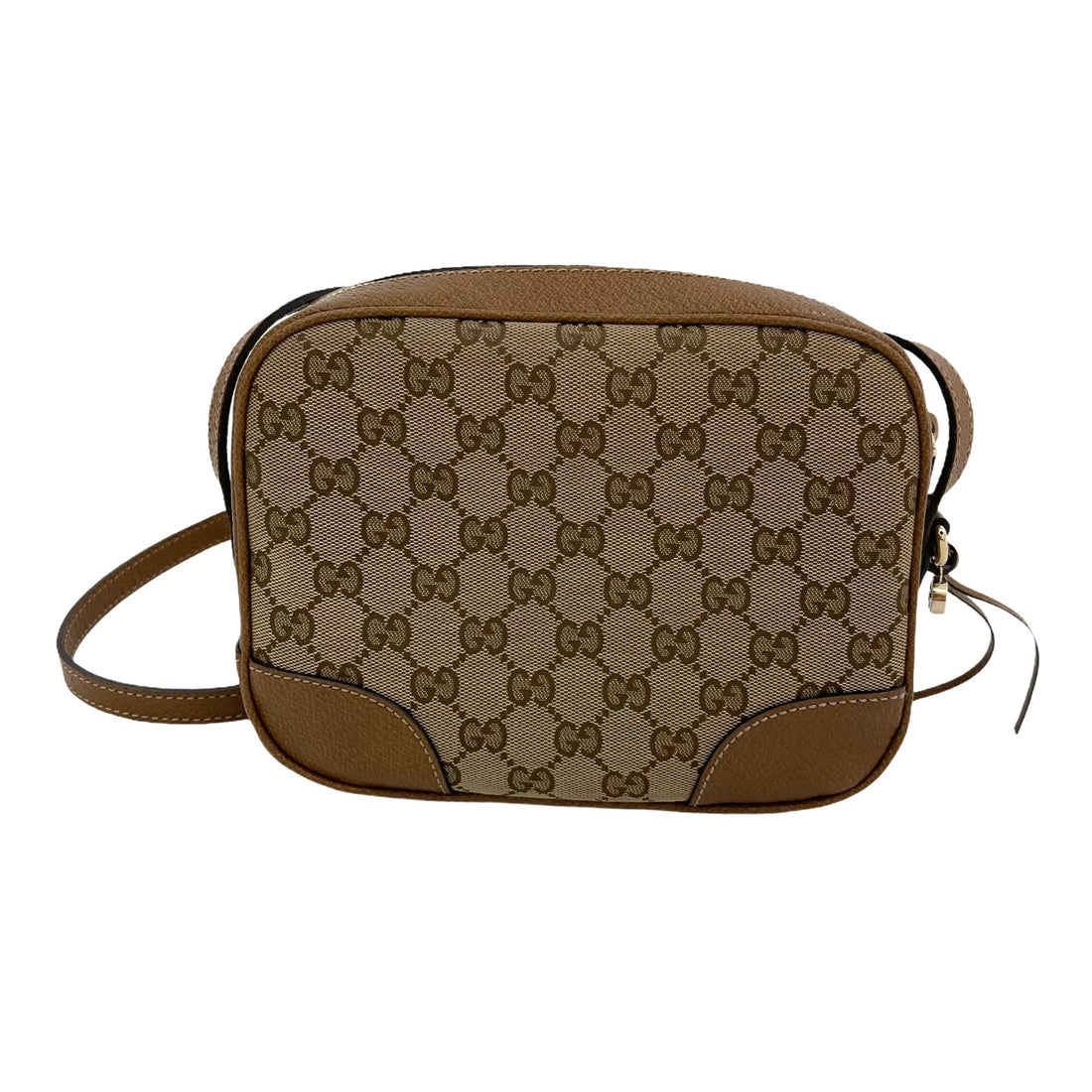 Gucci GG Canvas Print Mini Bree Messenger