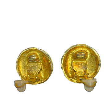 Chanel  clip earrings round   - 1990s