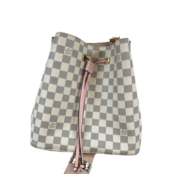 Louis-Vuitton NeoNoe MM Damier Azure Pink