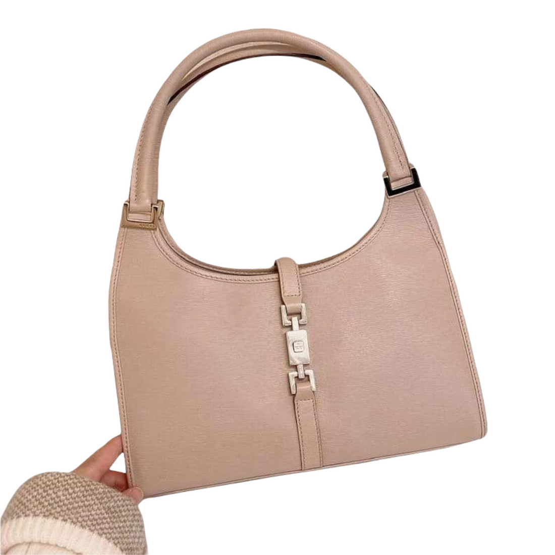 Gucci  Jackie Leather Nude Pink SHW