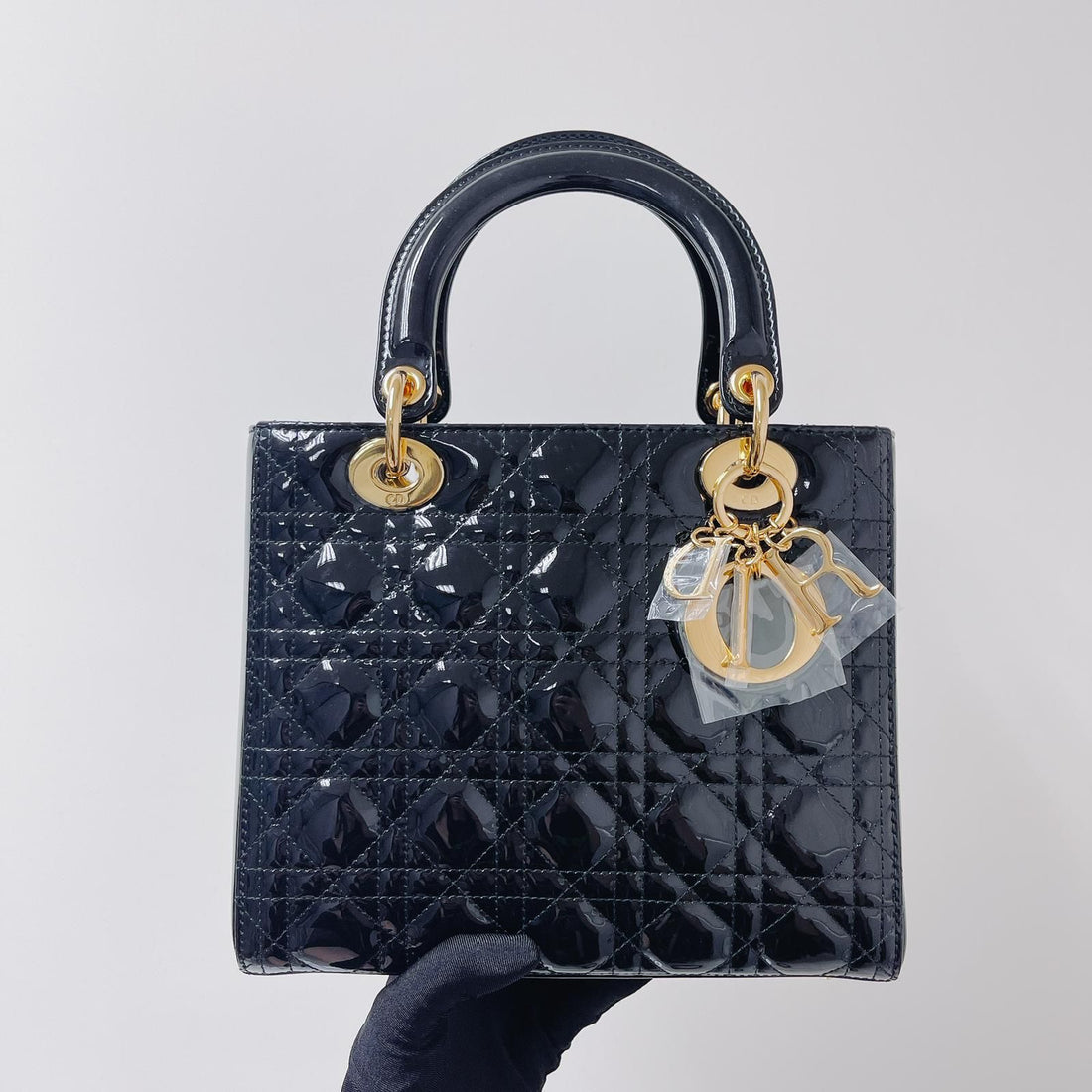 Lady Dior New 1:1 Repl  Medium Black GHW