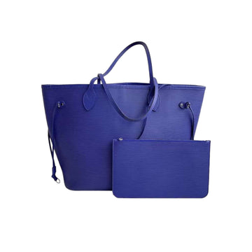 Louis-Vuitton Epi Neverfull MM Purple