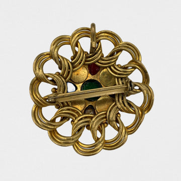 Chanel Gripoix  brooch - 1980s