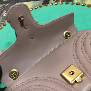 Gucci Marmont Small MatelassÃ© Shoulder Bag