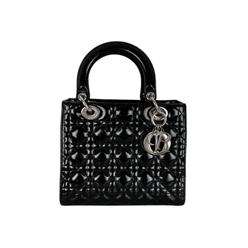 Lady Dior Medium New 1:1 Repl Black SHW