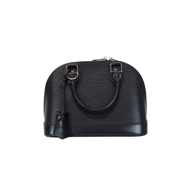 Louis-Vuitton Alma BB Black Epi SHW