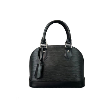 Louis-Vuitton Alma BB Black Epi SHW
