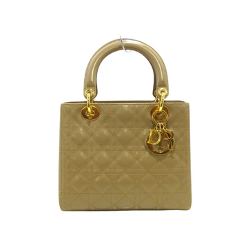 Lady Dior Medium New 1:1 Repl Beige GHW