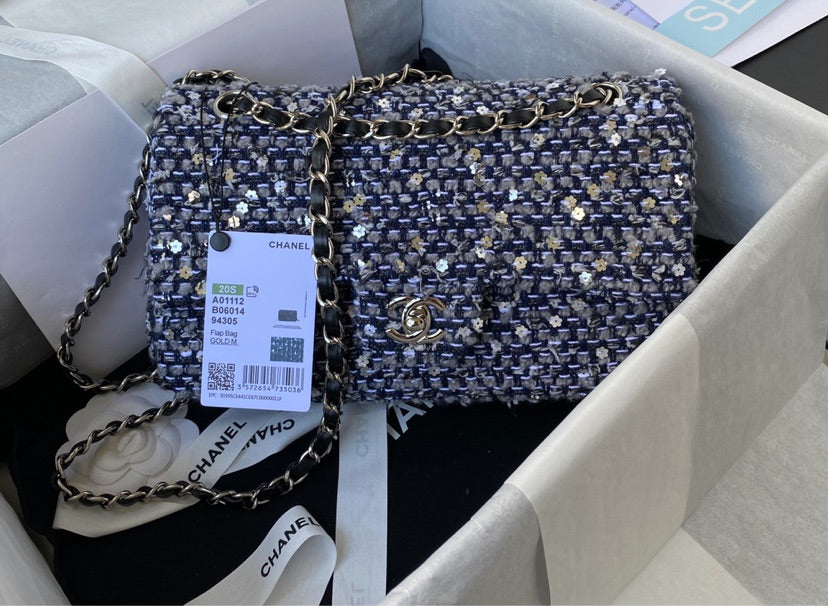 New  Chanel woman shoulder handbag