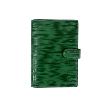 Louis-Vuitton Agenda PM Epi Green GHW