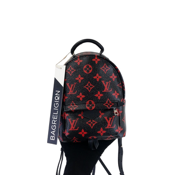 Louis-Vuitton Mini Palm Springs Infrarouge Canvas GHW