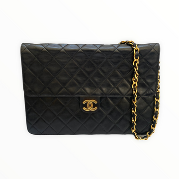 Chanel  quilted flap bag