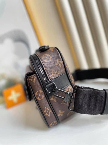 Louis Vuitton padlock on strap bag