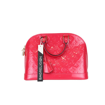 Louis-Vuitton Alma Vernis Monogram PM GHW
