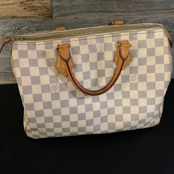 Louis Vuitton Speedy 30 Damier Azur