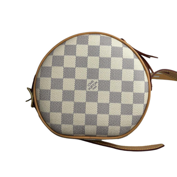 Louis-Vuitton Boite Chapeau Souple PM Damier Azur Canvas GHW