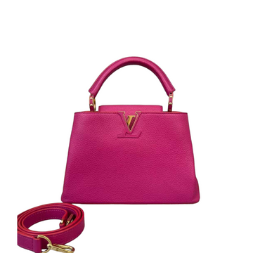 Louis-Vuitton Capucines BB Pink Taurillon GHW