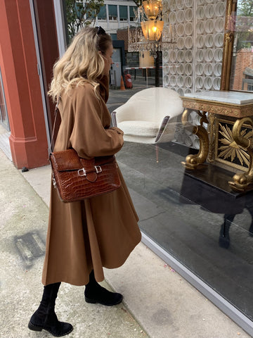 Celine  crocodile bag - 1970s