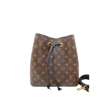 Louis-Vuitton Monogram NeoNoe MM Black Interior