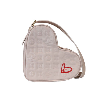 Louis-Vuitton Dragee Light Pink Monogram Embossed Puffy Lambskin GHW