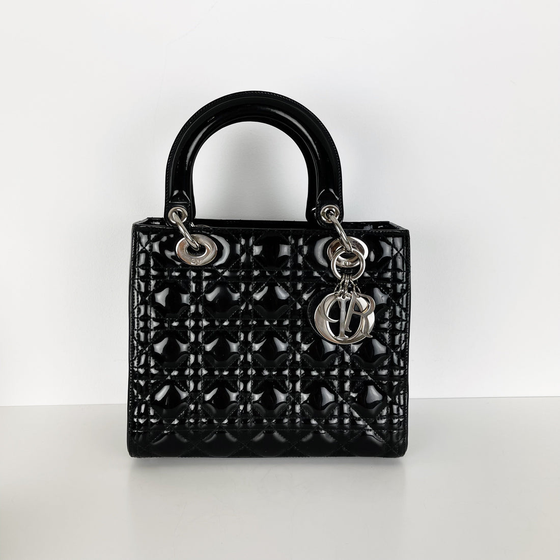 Lady Dior Medium New 1:1 Repl Black SHW