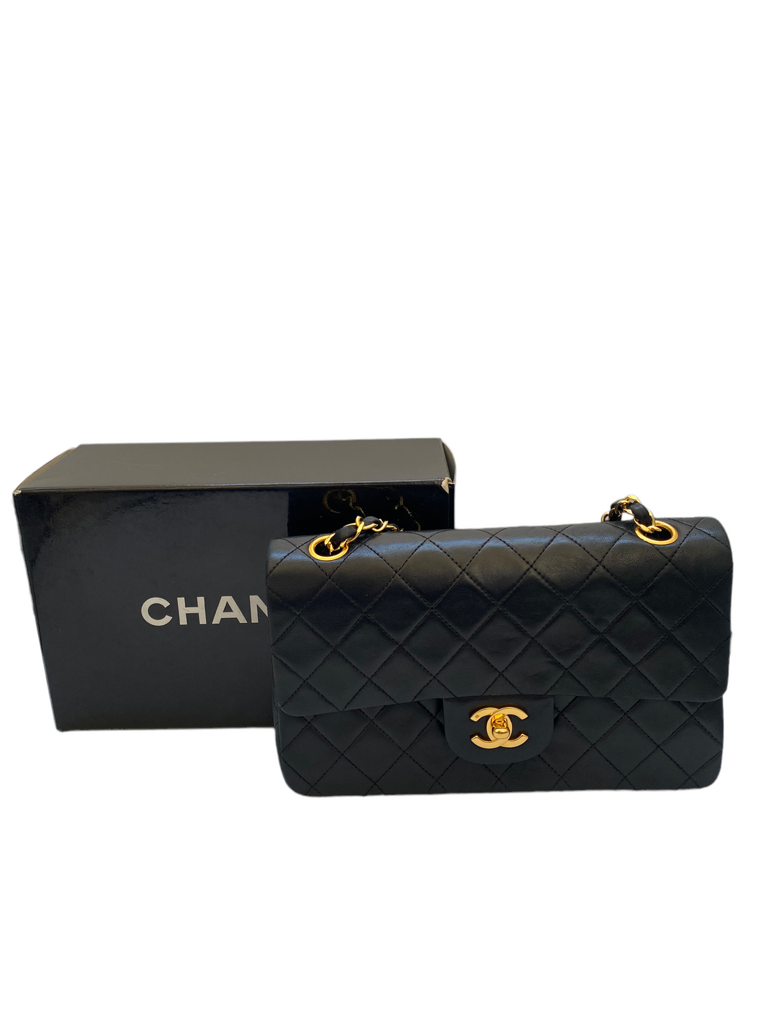 Chanel  black Timeless flap bag