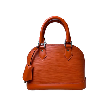 Louis-Vuitton Alma BB Epi Orange SHW