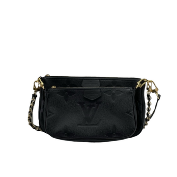 Louis-Vuitton Multi-Pochette Accessories Empreinte Black GHW