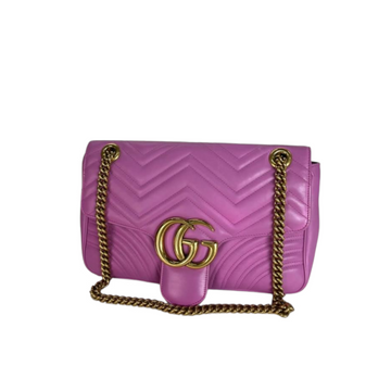 Gucci Medium GG Marmont CalBNkin Pink GHW