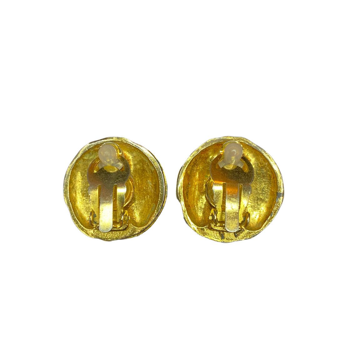 Chanel  clip earrings round   - 1990s