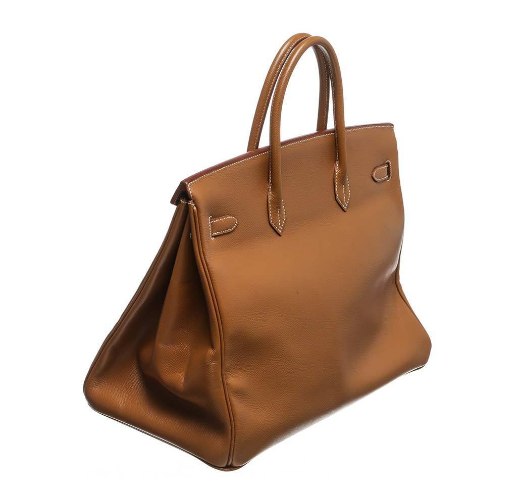 HermÃÂ¨s Birkin 40 Gold Epsom Bag GHW