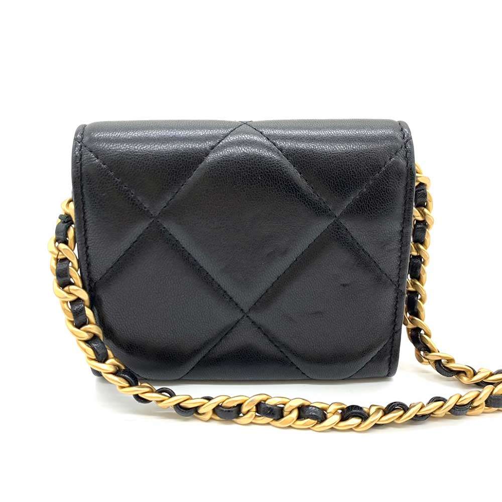 Top Quality Chanel Lambskin Flap Coin Purse Crossbody