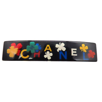 Chanel Coco no mark Clover Logo Hair Barrette