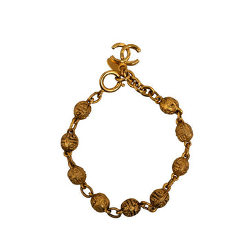 Top Quality Chanel  Coco Mark Ball Bracelet Gold Plated Women's
