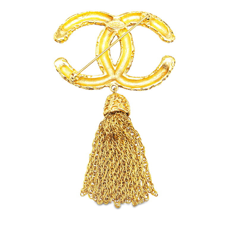 Top Quality Chanel  Coco Mark Lava Tassel Brooch