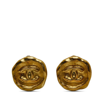 Top Quality Chanel  Coco Mark Earrings Gold Plated Women's