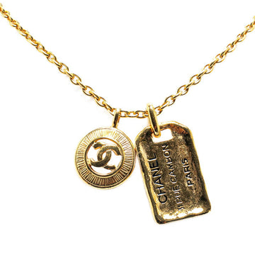 Top Quality Chanel  Coco Mark Necklace Gold Plated