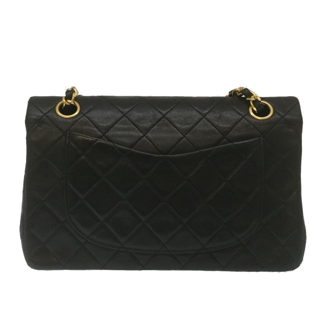 Top Quality Chanel Classic Matelasse 23 Chain New Shoulder Bag Lamb Skin Black Auth 67486A
