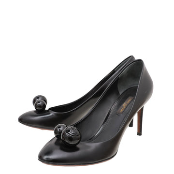Louis Vuitton Black Ball Pumps 37.5