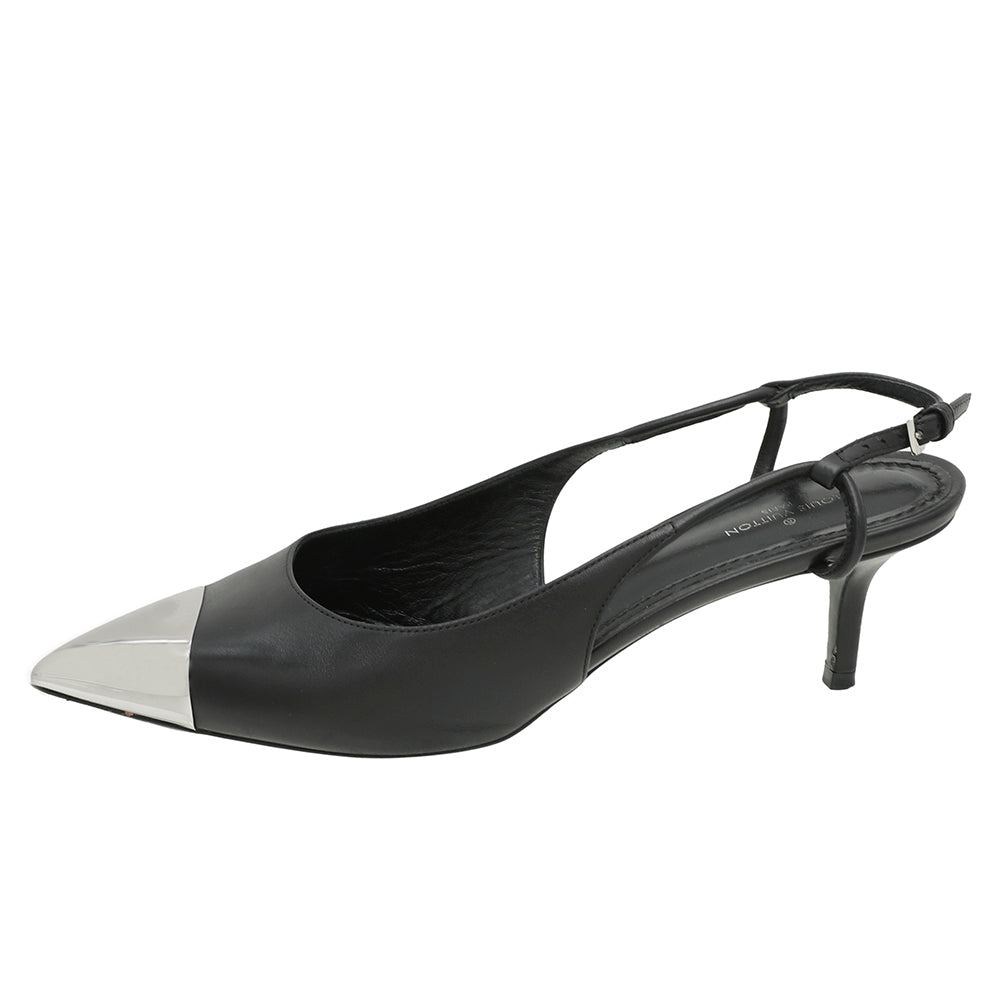 Louis Vuitton Bicolor Urban Twist Slingback 37