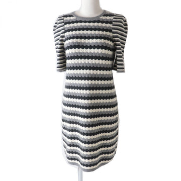 Top Quality Chanel Cashmere Knit Dress COCO Mark Plate