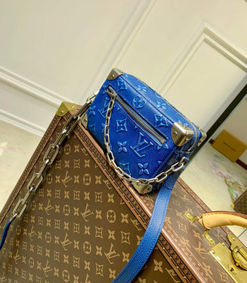 M21368 Mini Soft Trunk Monogram 18.5cm dark blue