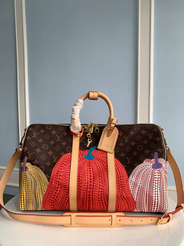 M46471 x YK KEEPALL Bandoulière 45 Monogram /  LEATHER