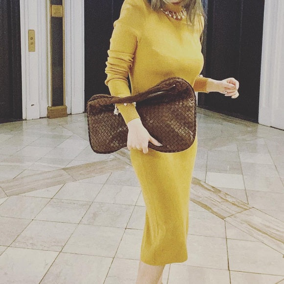 BOTTEGA VENETA  Veneta leather bag