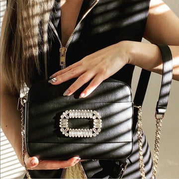 Roger Vivier photocall crossbody bag