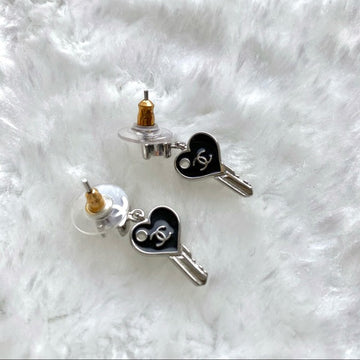 CHANEL key earrings