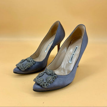 MANOLO BLAHNIK crystal high heels