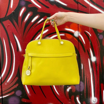 FURLA shell leather bag