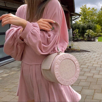BVLGARI B ZERO 1 LOGOMANIA LEATHER shoulder bag TWS